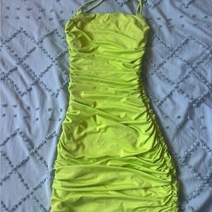 Revolve superdown Siera ruched mini dress